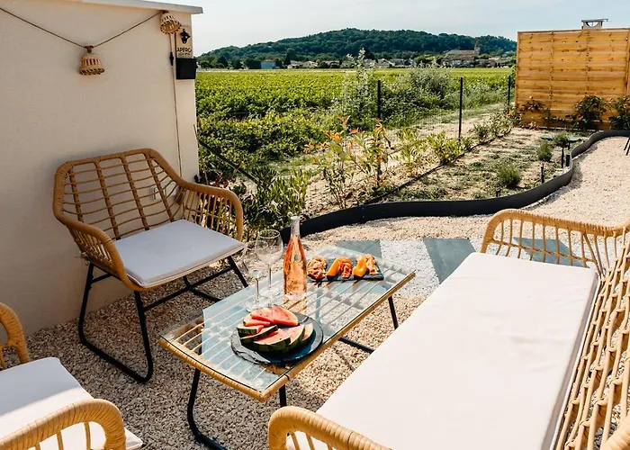 Appartement Spa&stay - Anna Outdoor Private Jacuzzi Goudargues